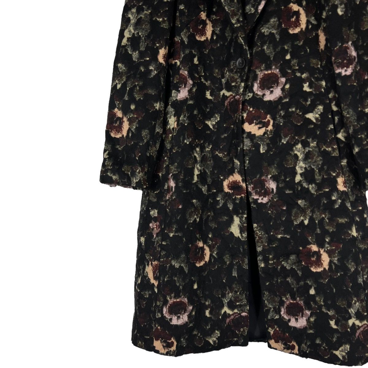 Vintage VINTAGE DOUBLE BREAST JACKET FLORAL FULL PRINT ZARA BASIC Size L / US 10 / IT 46 - 6 Thumbnail