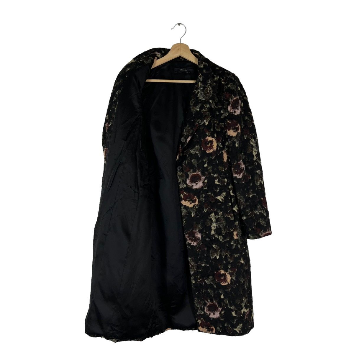 Vintage VINTAGE DOUBLE BREAST JACKET FLORAL FULL PRINT ZARA BASIC Size L / US 10 / IT 46 - 12 Thumbnail
