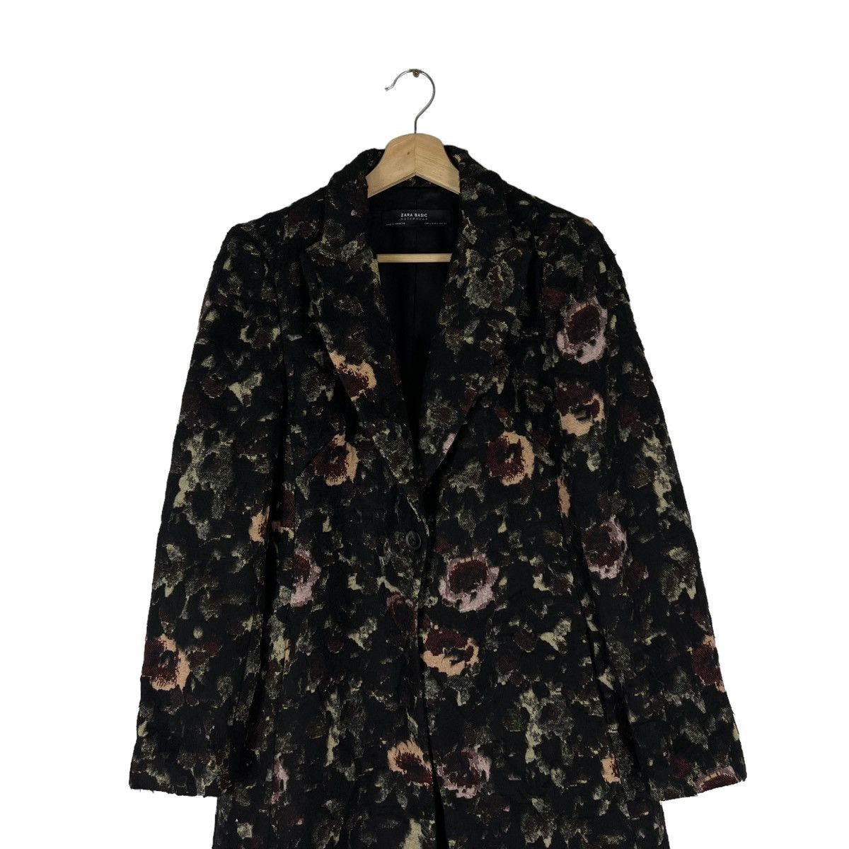 Vintage VINTAGE DOUBLE BREAST JACKET FLORAL FULL PRINT ZARA BASIC Size L / US 10 / IT 46 - 4 Thumbnail