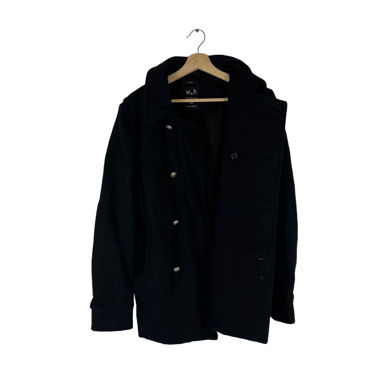 Hysteric Glamour ICONIC BLACK DOUBLE COLLAR JACKET WH JAPAN Size US M / EU 48-50 / 2 - 7 Thumbnail