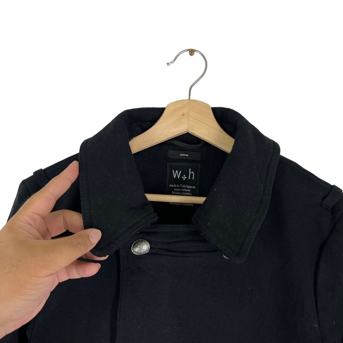 Hysteric Glamour ICONIC BLACK DOUBLE COLLAR JACKET WH JAPAN Size US M / EU 48-50 / 2 - 9 Thumbnail