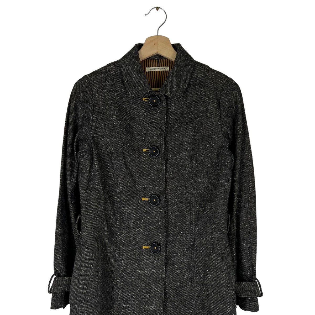 Japanese Brand RARE LONG JACKET ARMOIRE CAPRICE INSPIRED ISSEY MIYAKE Size US S / EU 44-46 / 1 - 2 Thumbnail