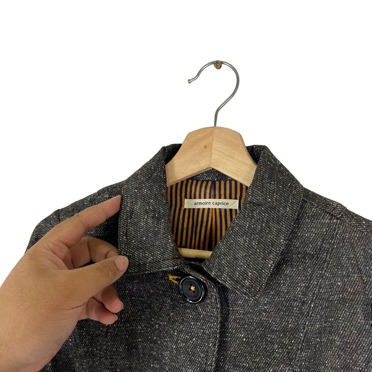 Japanese Brand RARE LONG JACKET ARMOIRE CAPRICE INSPIRED ISSEY MIYAKE Size US S / EU 44-46 / 1 - 8 Thumbnail