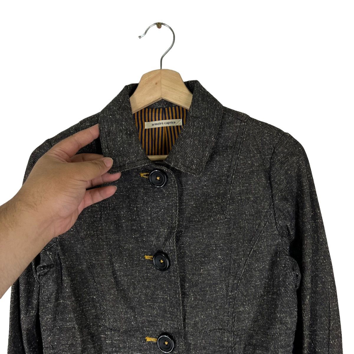 Japanese Brand RARE LONG JACKET ARMOIRE CAPRICE INSPIRED ISSEY MIYAKE Size US S / EU 44-46 / 1 - 4 Thumbnail