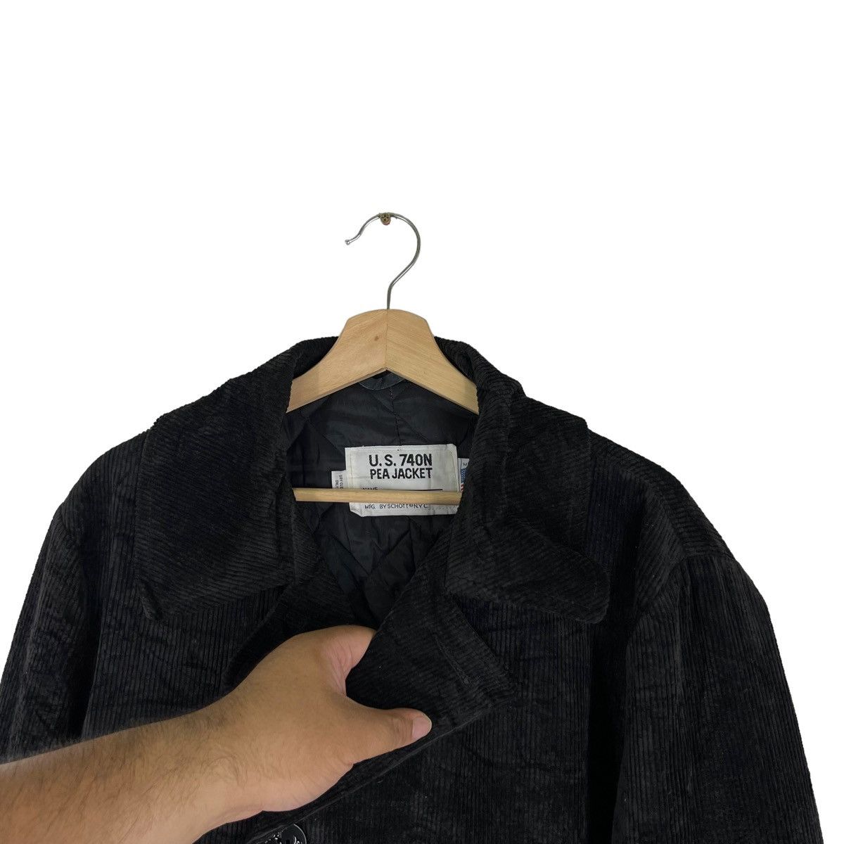 Schott VINTAGE CORDUROY JACKET SCHOTT MADE IN USA DOUBLE BREAST Size US M / EU 48-50 / 2 - 5 Thumbnail