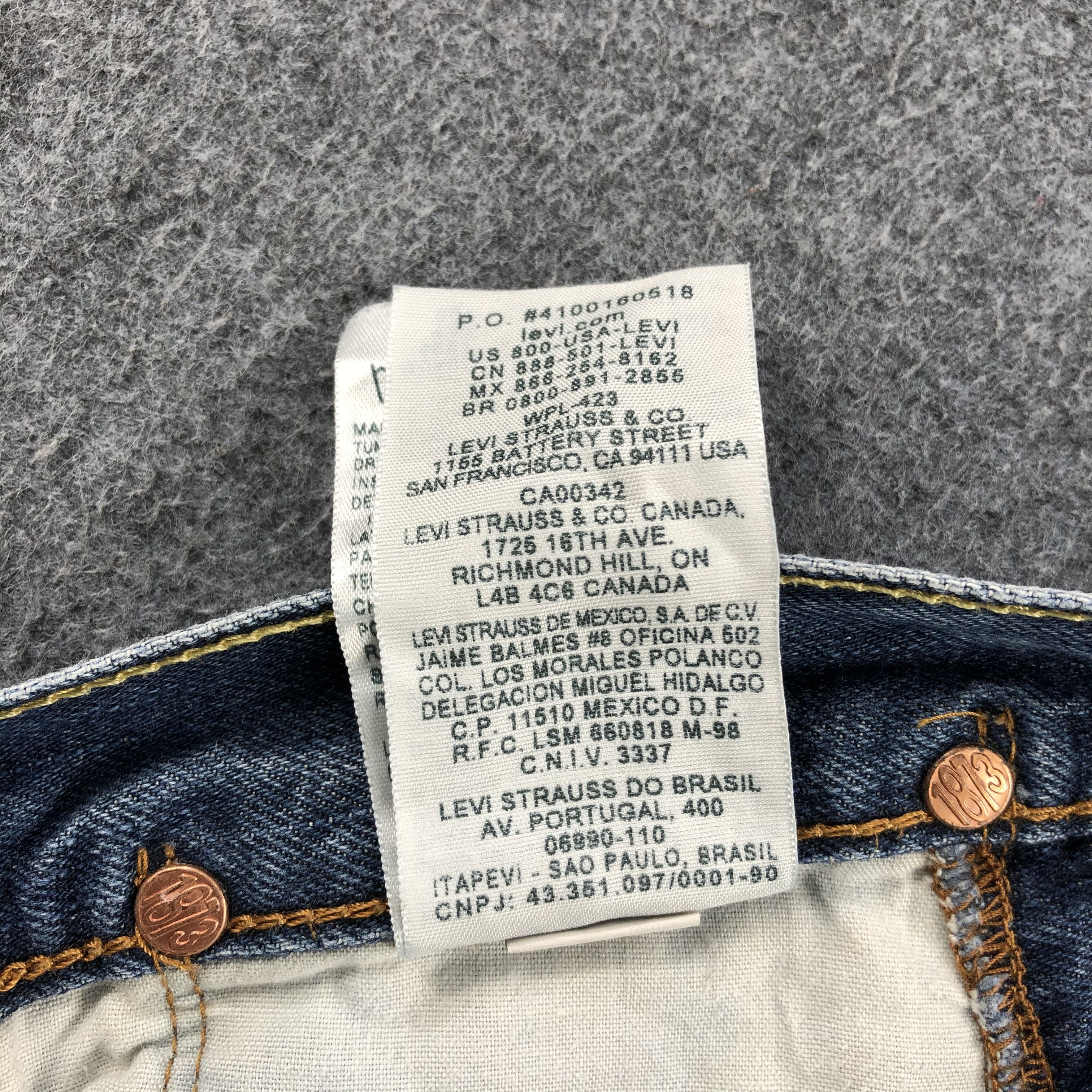 Levi's Vintage Levis 514 Painter Jeans-JM1297 Size US 32 / EU 48 - 11 Thumbnail
