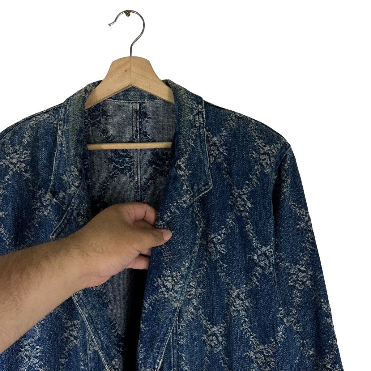 Indigo KAPITAL JAPAN INSPIRED SISOKO INDIGO DOUBLE BREAST JACKET Size US M / EU 48-50 / 2 - 7 Thumbnail