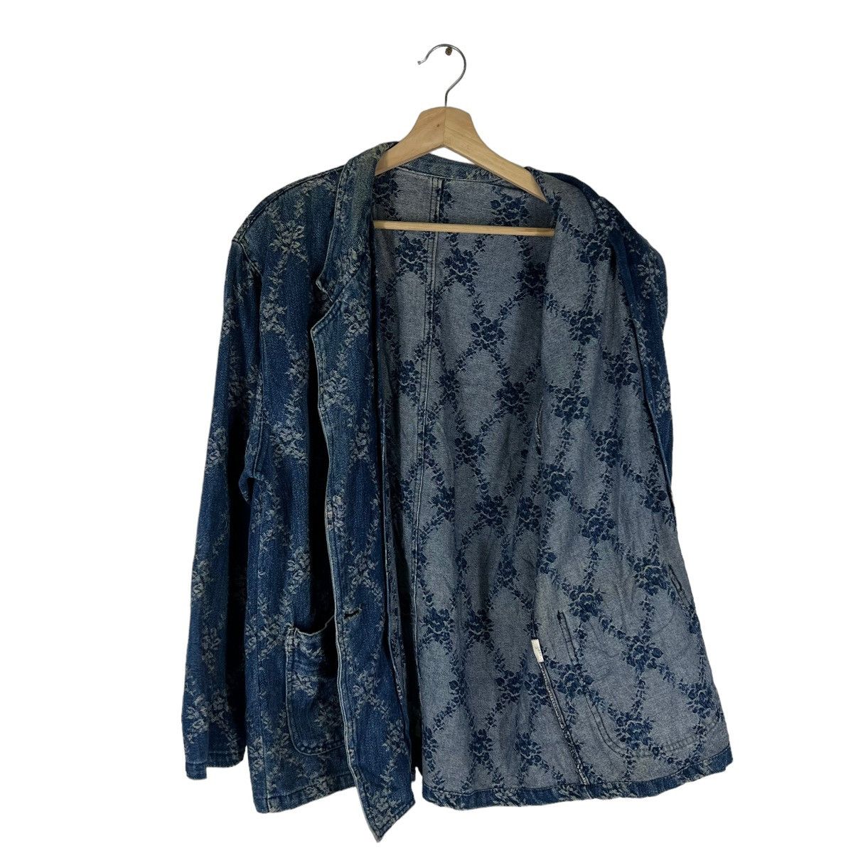 Indigo KAPITAL JAPAN INSPIRED SISOKO INDIGO DOUBLE BREAST JACKET Size US M / EU 48-50 / 2 - 8 Thumbnail