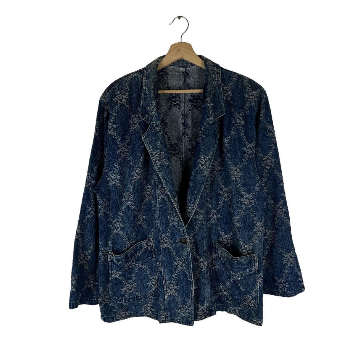 KAPITAL JAPAN INSPIRED SISOKO INDIGO DOUBLE BREAST JACKET