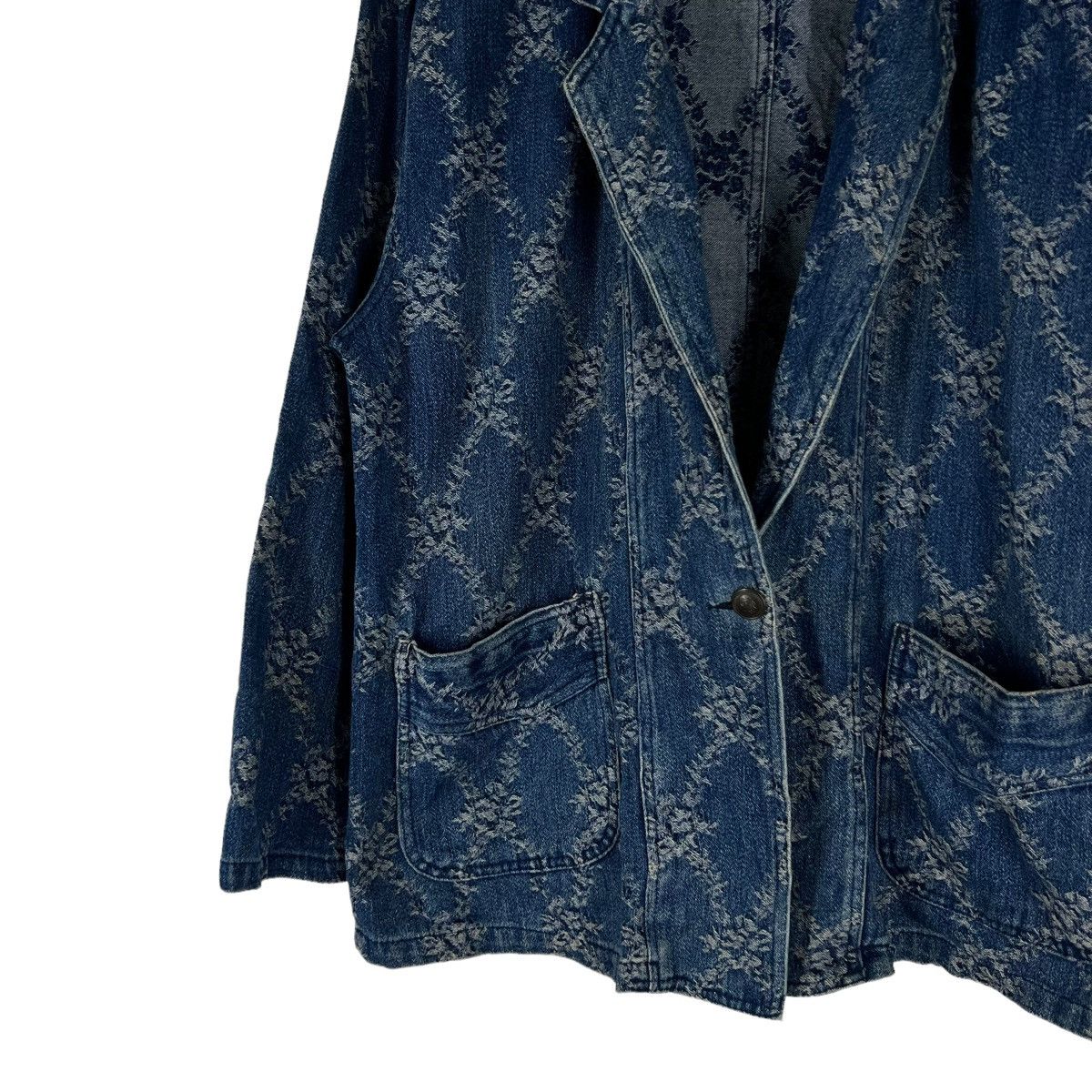 Indigo KAPITAL JAPAN INSPIRED SISOKO INDIGO DOUBLE BREAST JACKET Size US M / EU 48-50 / 2 - 5 Thumbnail