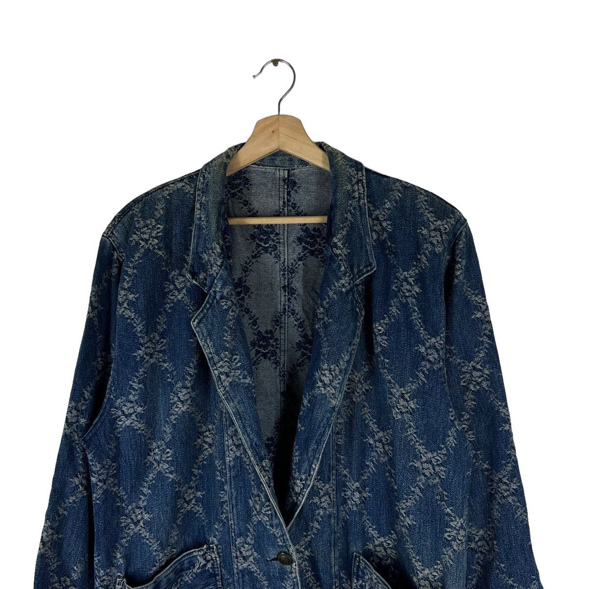 Indigo KAPITAL JAPAN INSPIRED SISOKO INDIGO DOUBLE BREAST JACKET Size US M / EU 48-50 / 2 - 2 Thumbnail