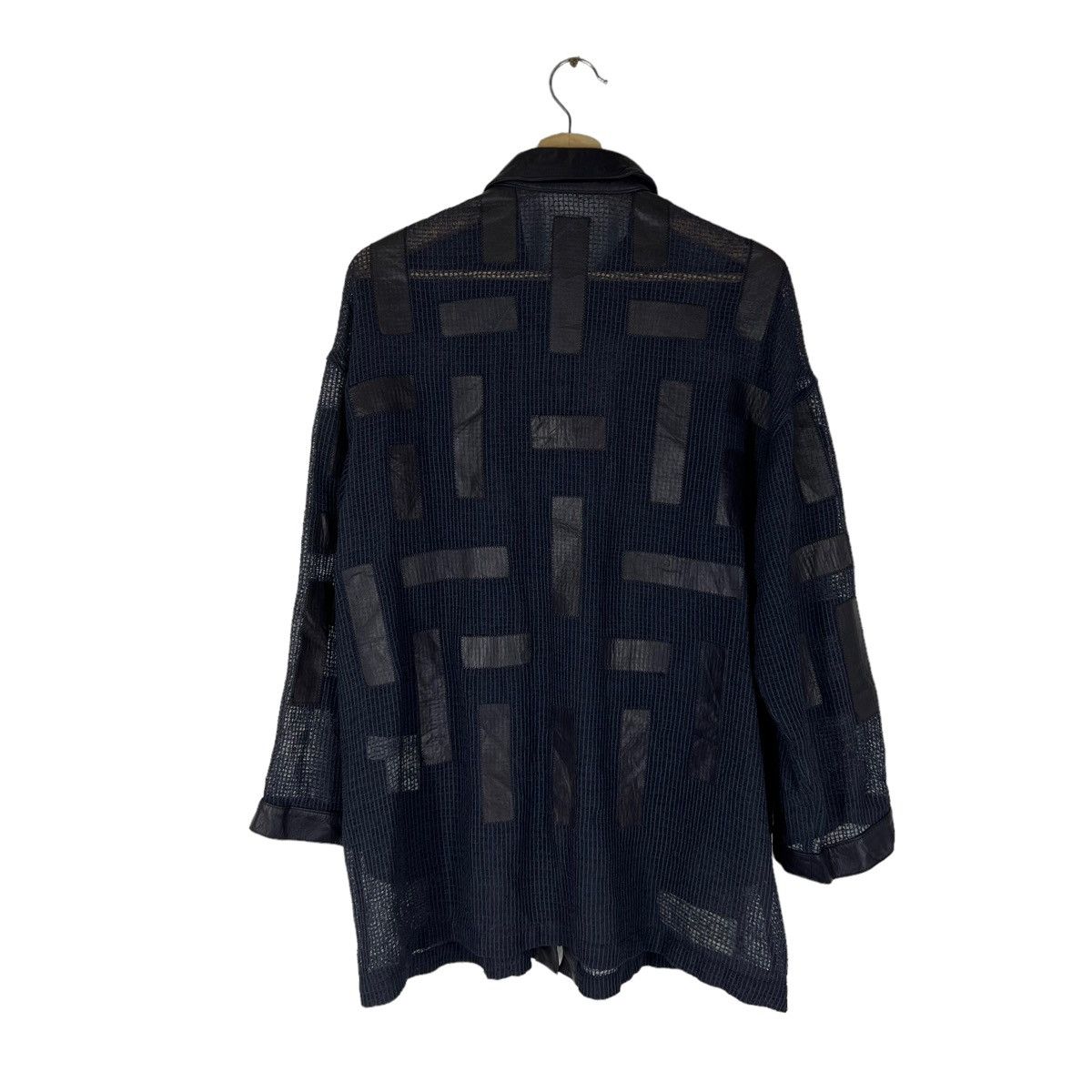 Japanese Brand VINTAGE CARVEN PARIS PATCHWORK LEATHER JACKET Size US M / EU 48-50 / 2 - 6 Thumbnail