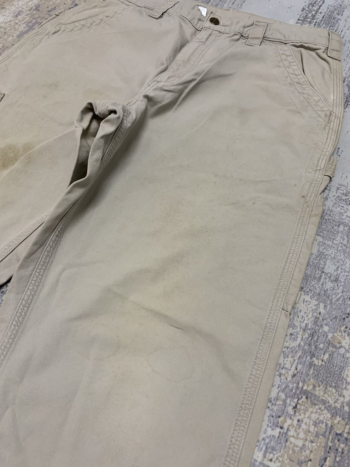Carhartt Vintage Carhartt Baggy Style Carpenter Pant 34x30.5 Size US 34 / EU 50 - 4 Thumbnail