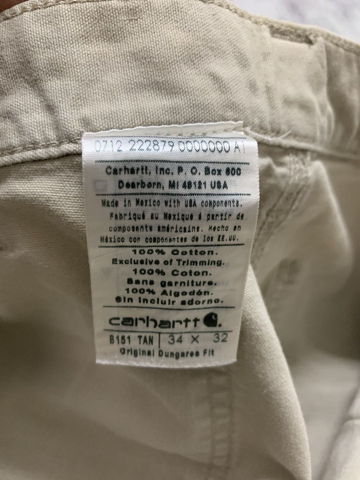 Carhartt Vintage Carhartt Baggy Style Carpenter Pant 34x30.5 Size US 34 / EU 50 - 11 Thumbnail