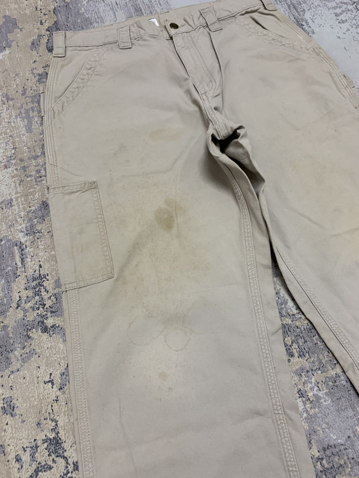 Carhartt Vintage Carhartt Baggy Style Carpenter Pant 34x30.5 Size US 34 / EU 50 - 3 Thumbnail