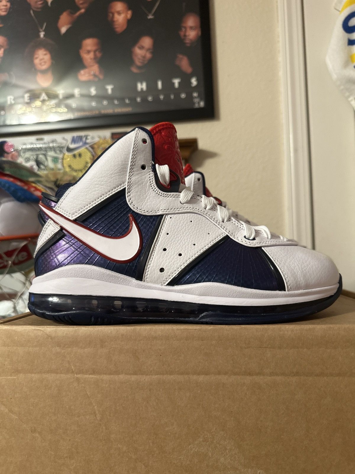 Nike Lebron 8 USA 2010 Grailed