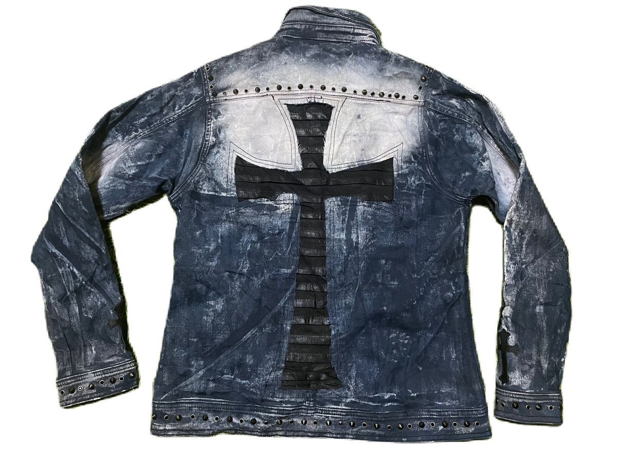 Handmade Hand Made Denim Jackets similar Chrome Heart Size US M / EU 48-50 / 2 - 1 Thumbnail