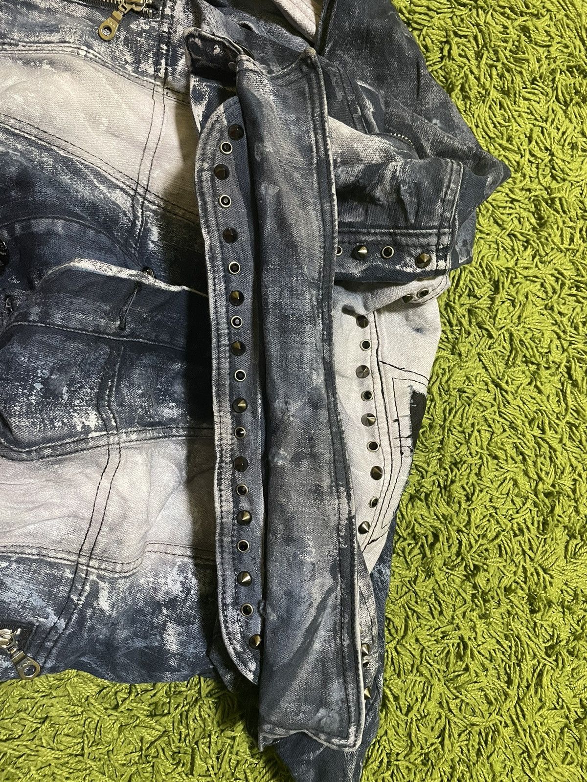 Handmade Hand Made Denim Jackets similar Chrome Heart Size US M / EU 48-50 / 2 - 16 Thumbnail