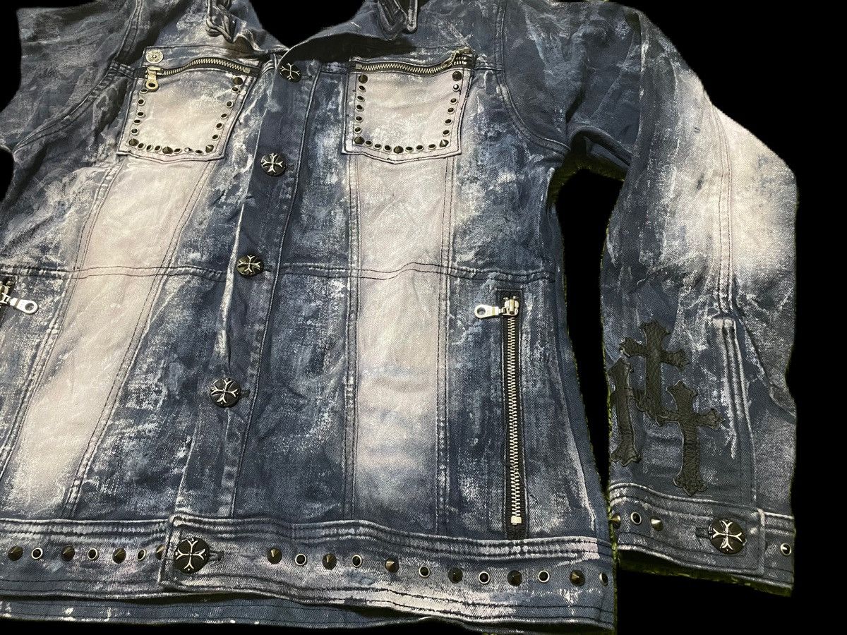 Handmade Hand Made Denim Jackets similar Chrome Heart Size US M / EU 48-50 / 2 - 8 Thumbnail