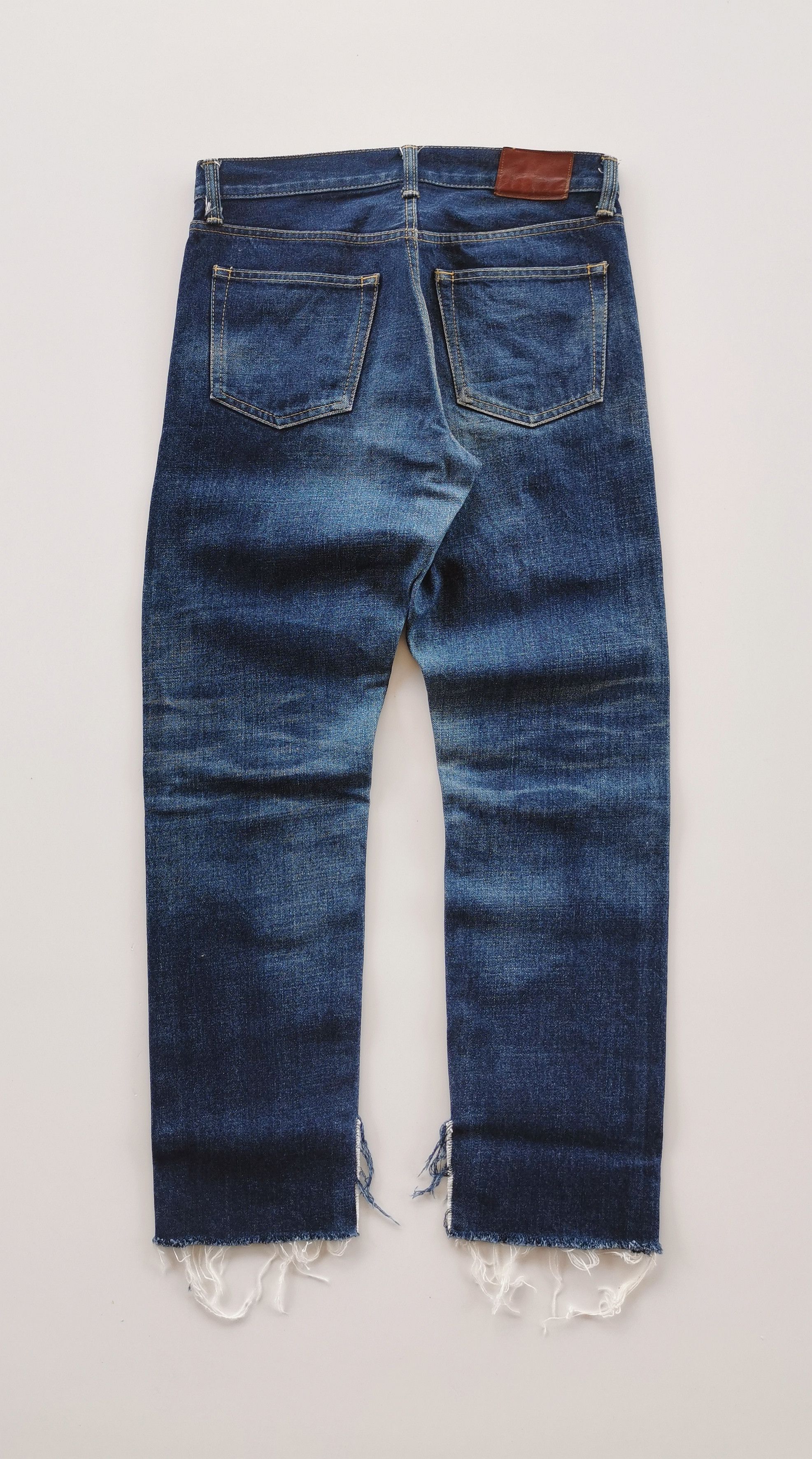 Blue Blue Japan Deep Blue Japan Cropped Jeans Size US 30 / EU 46 - 5 Thumbnail