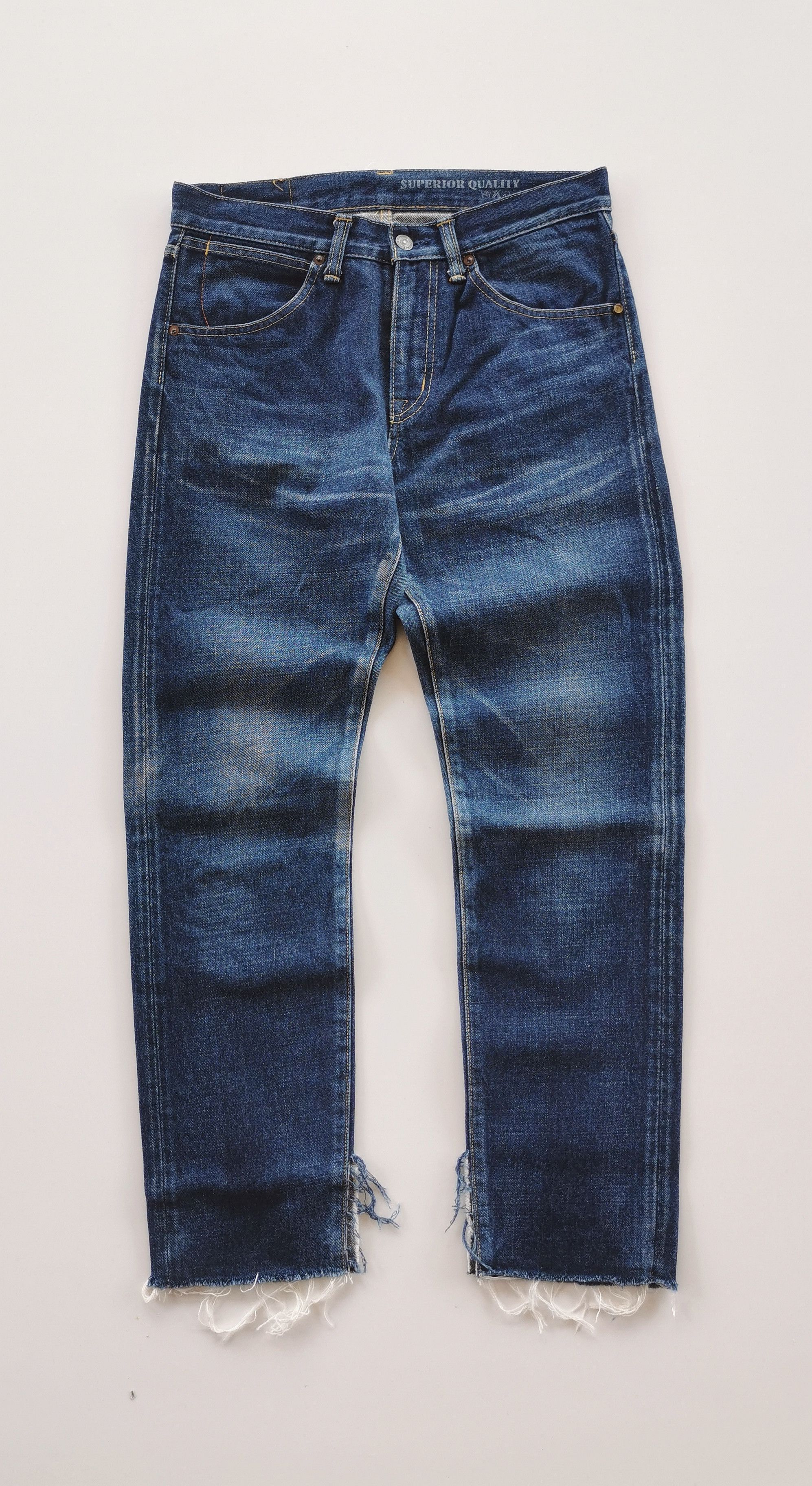 Blue Blue Japan Deep Blue Japan Cropped Jeans Size US 30 / EU 46 - 1 Thumbnail