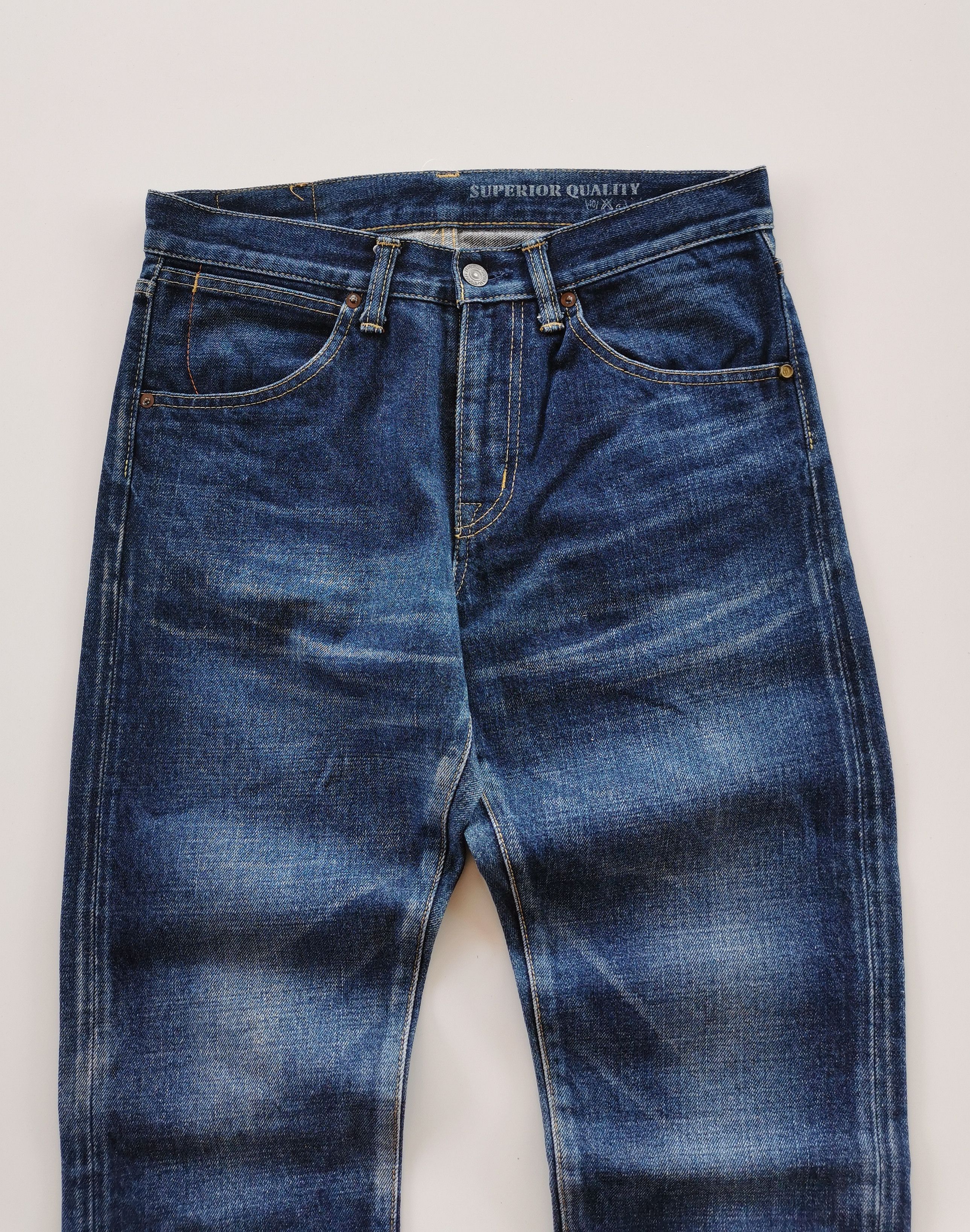 Blue Blue Japan Deep Blue Japan Cropped Jeans Size US 30 / EU 46 - 2 Thumbnail