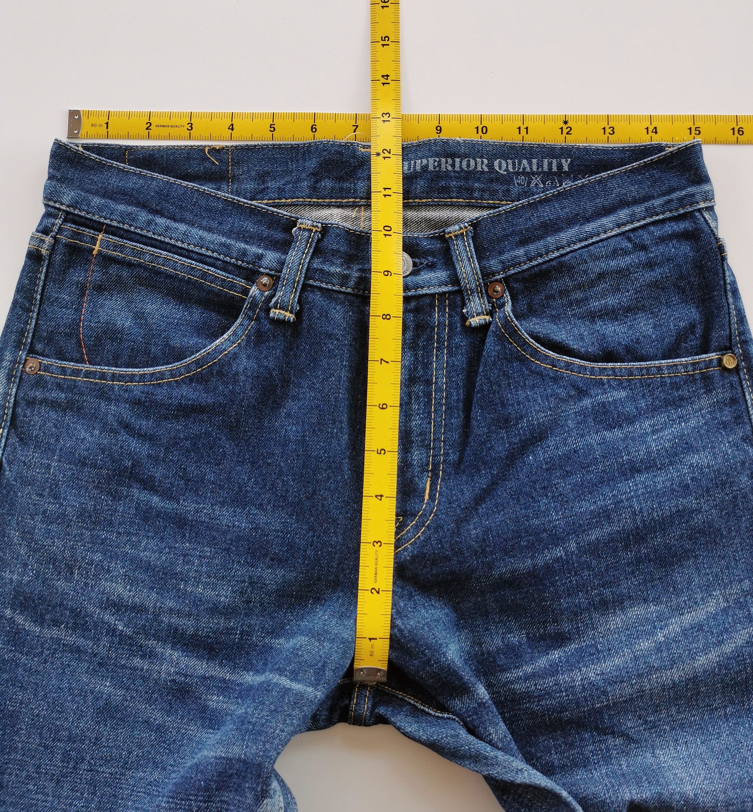 Blue Blue Japan Deep Blue Japan Cropped Jeans Size US 30 / EU 46 - 11 Thumbnail