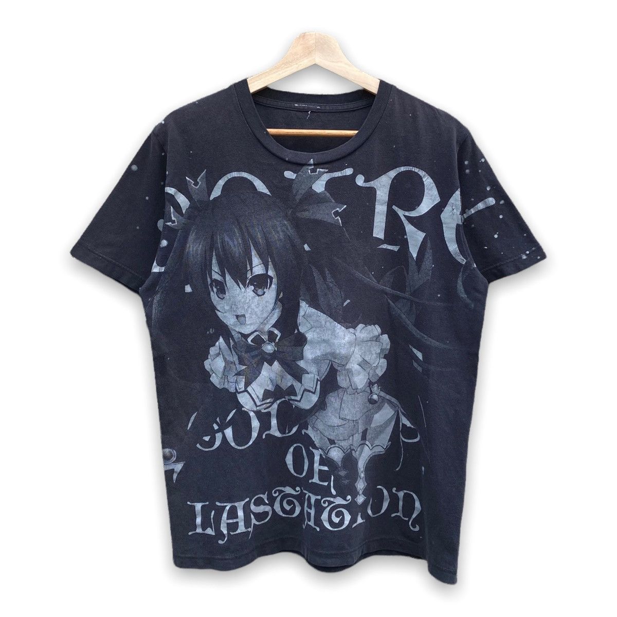 VINTAGE GODDESS OF LASTATION NOIRE HYPERDIMENSION T SHIRT