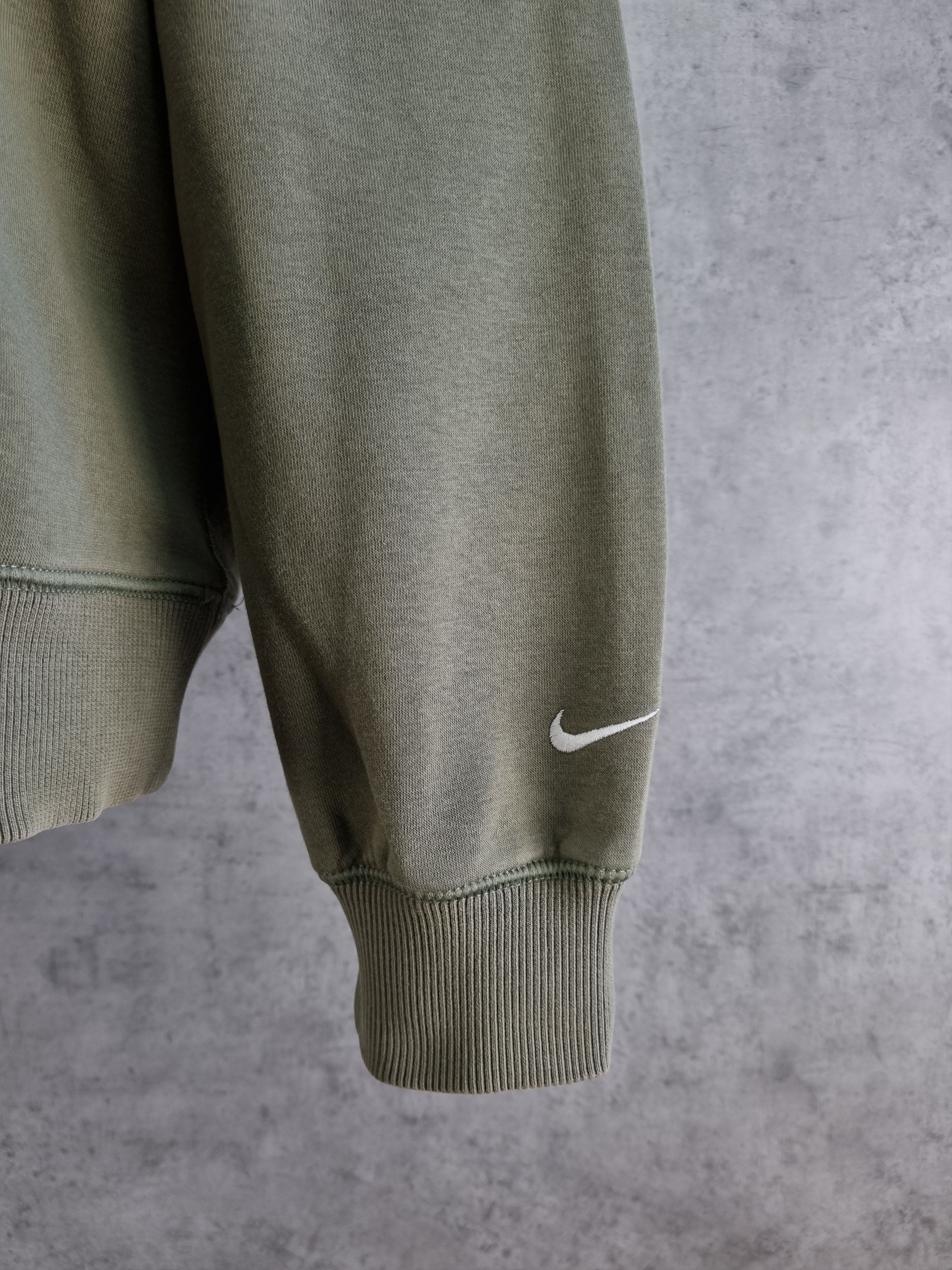 Nike × Vintage Rare Size NIKE Big Logo Crewneck Sweatshirt Earth Tones Size US XL / EU 56 / 4 - 15 Thumbnail