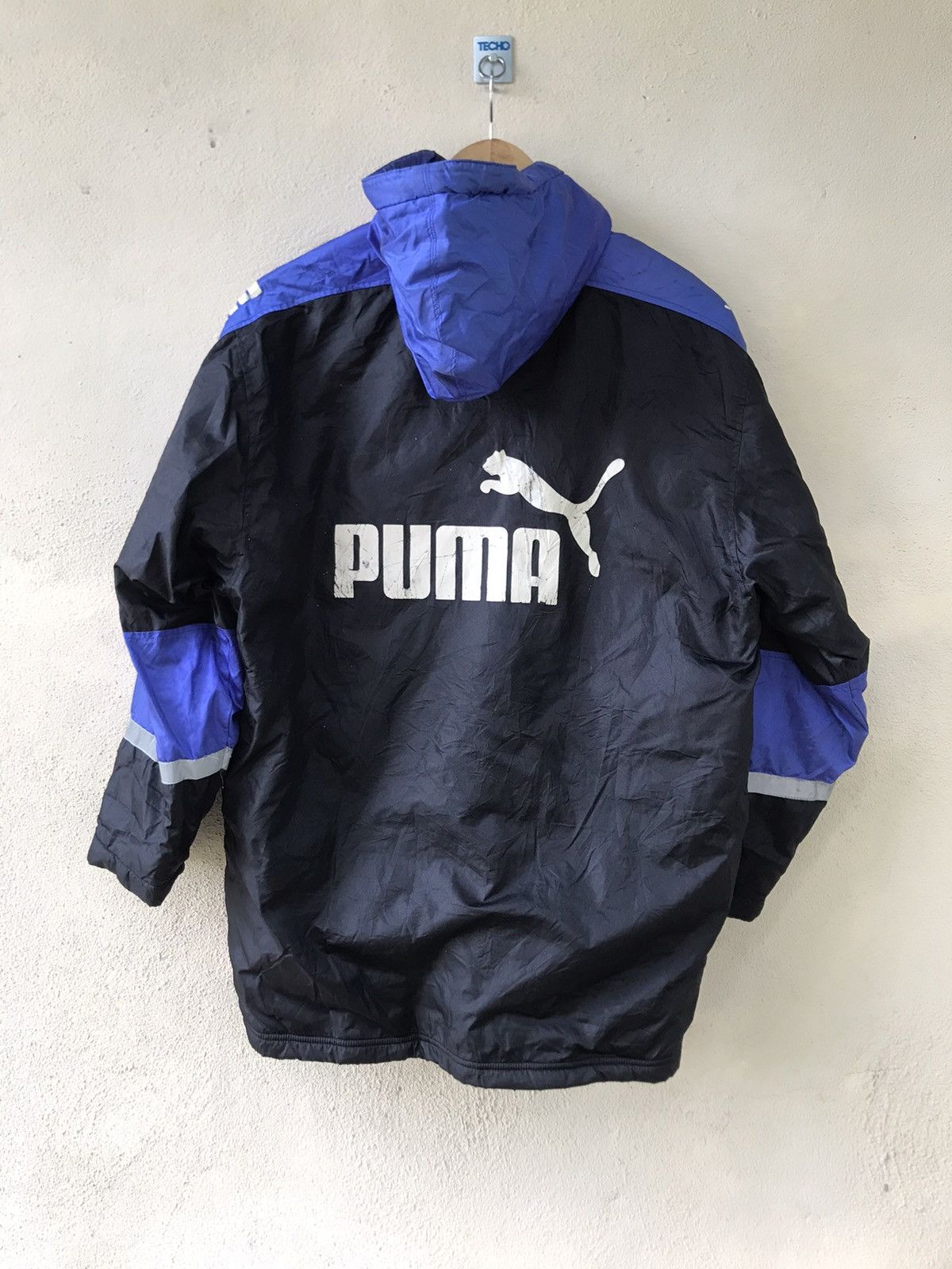 Puma Vintage Puma Parka Jacket sherpa inside Size US M / EU 48-50 / 2 - 2 Thumbnail