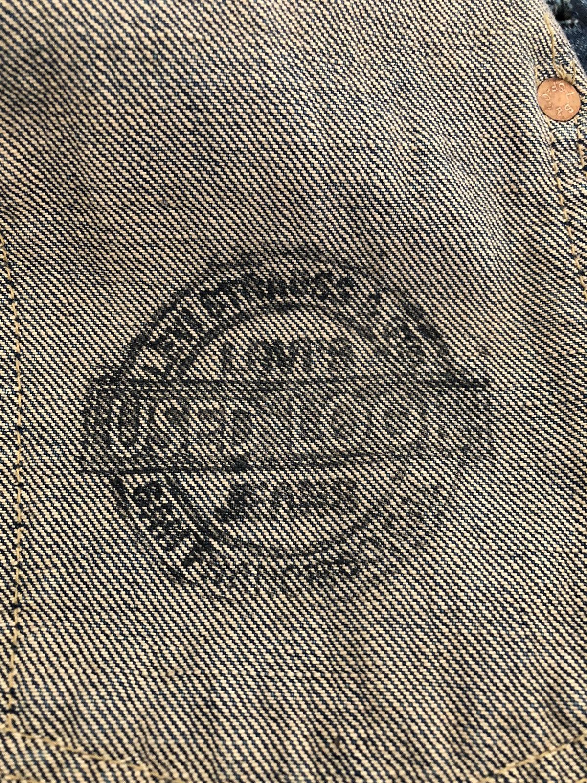 Japanese Brand × Levi's Vintage Clothing × Vintage 90s LVC Japan Levi’s 506XX Big E Selvedge Used Look Denim Size US M / EU 48-50 / 2 - 15 Thumbnail
