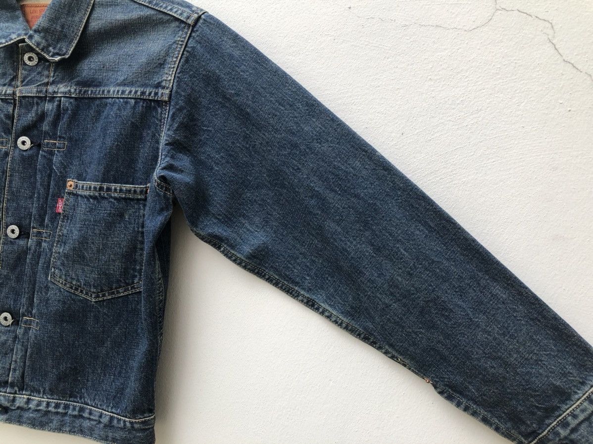 Japanese Brand × Levi's Vintage Clothing × Vintage 90s LVC Japan Levi’s 506XX Big E Selvedge Used Look Denim Size US M / EU 48-50 / 2 - 6 Thumbnail