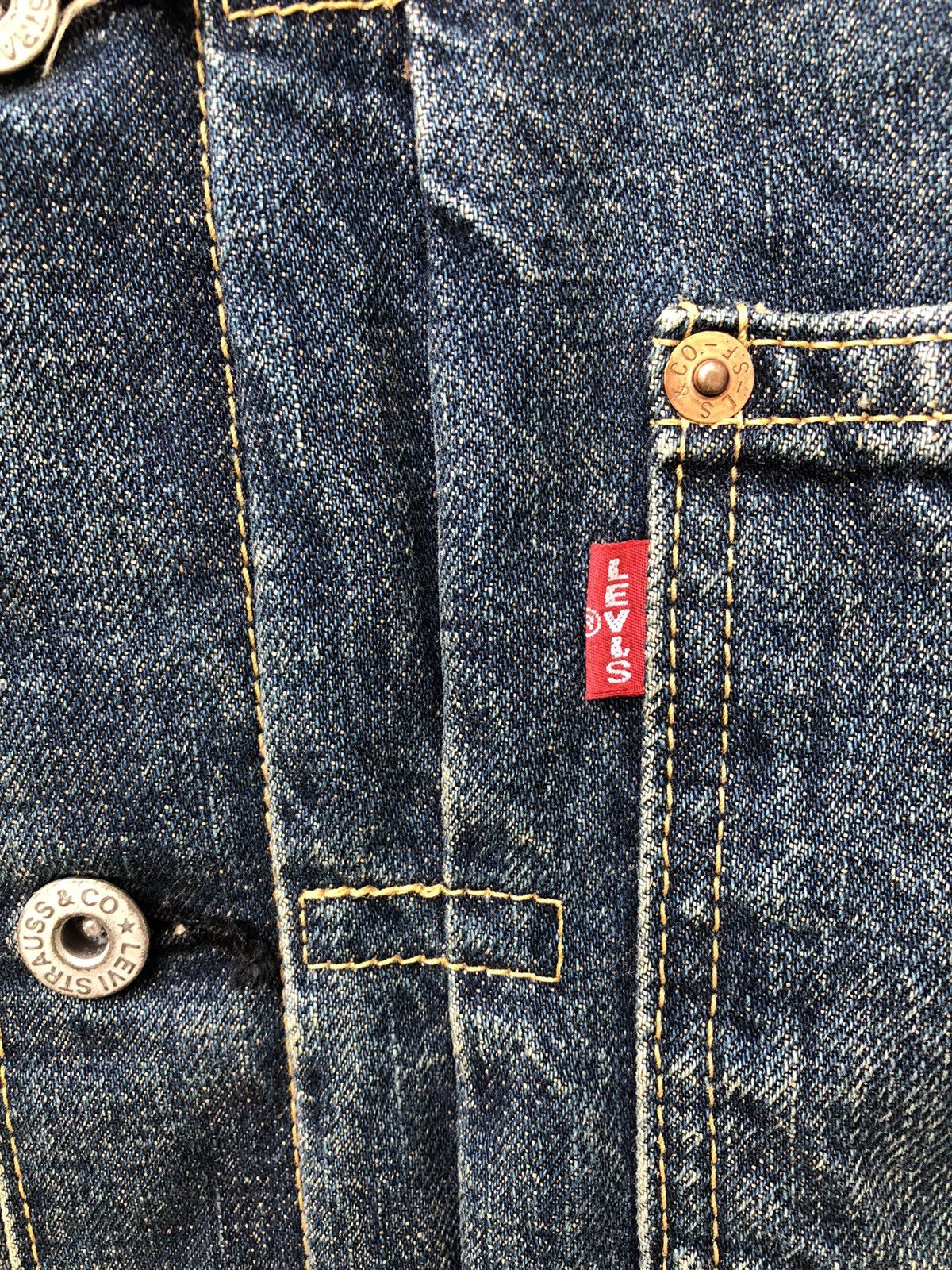 Japanese Brand × Levi's Vintage Clothing × Vintage 90s LVC Japan Levi’s 506XX Big E Selvedge Used Look Denim Size US M / EU 48-50 / 2 - 5 Thumbnail