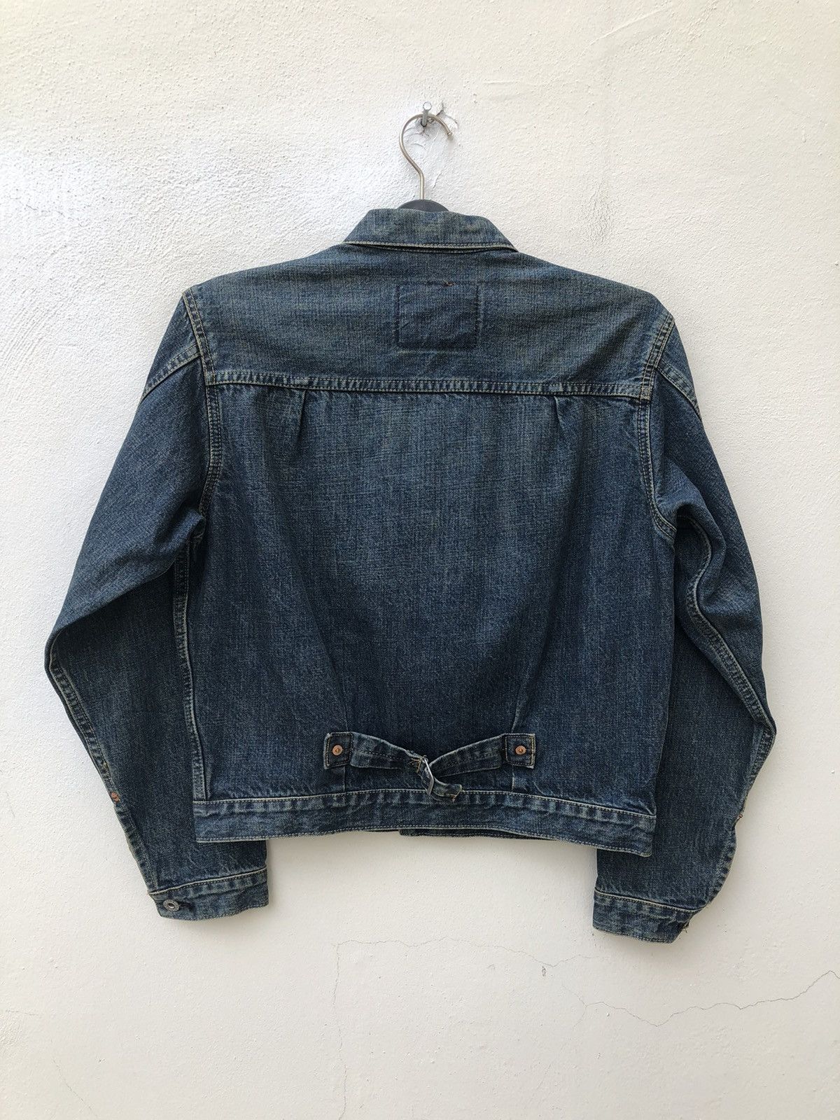 Japanese Brand × Levi's Vintage Clothing × Vintage 90s LVC Japan Levi’s 506XX Big E Selvedge Used Look Denim Size US M / EU 48-50 / 2 - 8 Thumbnail