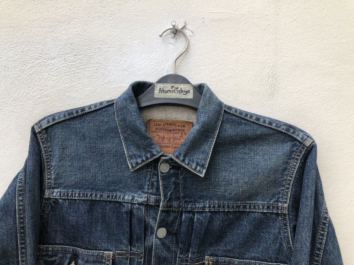 Japanese Brand × Levi's Vintage Clothing × Vintage 90s Japan LVC Levi’s 507XX E Selvedge Used Look Denim Size US M / EU 48-50 / 2 - 2 Thumbnail