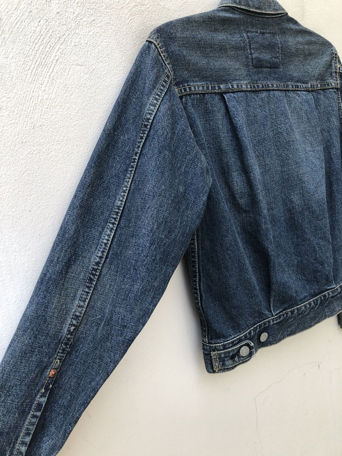 Japanese Brand × Levi's Vintage Clothing × Vintage 90s Japan LVC Levi’s 507XX E Selvedge Used Look Denim Size US M / EU 48-50 / 2 - 13 Thumbnail