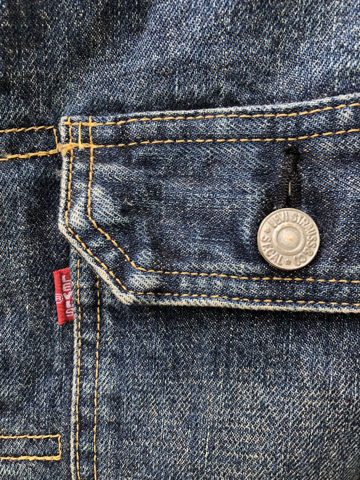 Japanese Brand × Levi's Vintage Clothing × Vintage 90s Japan LVC Levi’s 507XX E Selvedge Used Look Denim Size US M / EU 48-50 / 2 - 3 Thumbnail