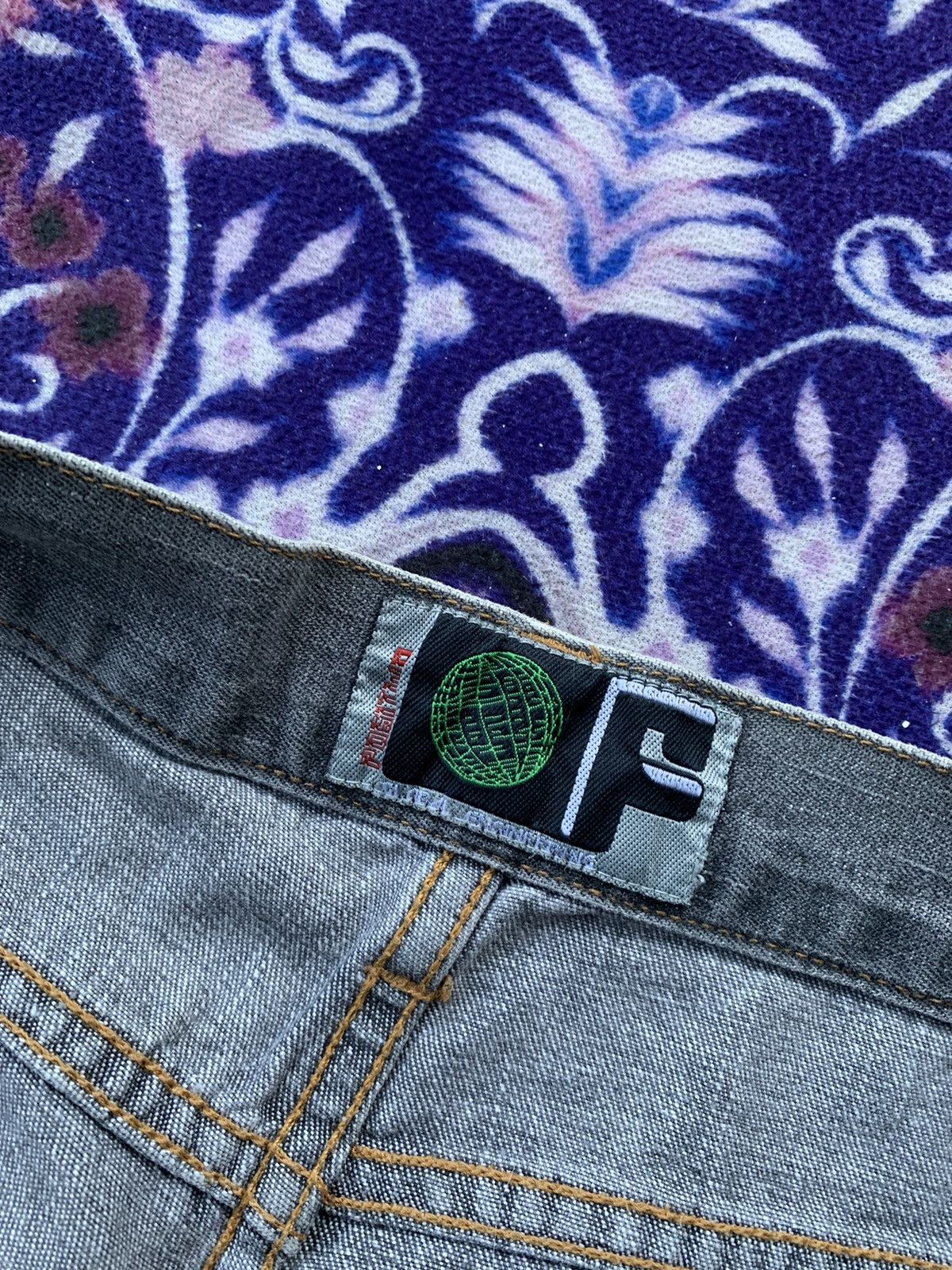 If Six Was Nine Japanese Brand Distressed Denim Size US 30 / EU 46 - 3 Thumbnail