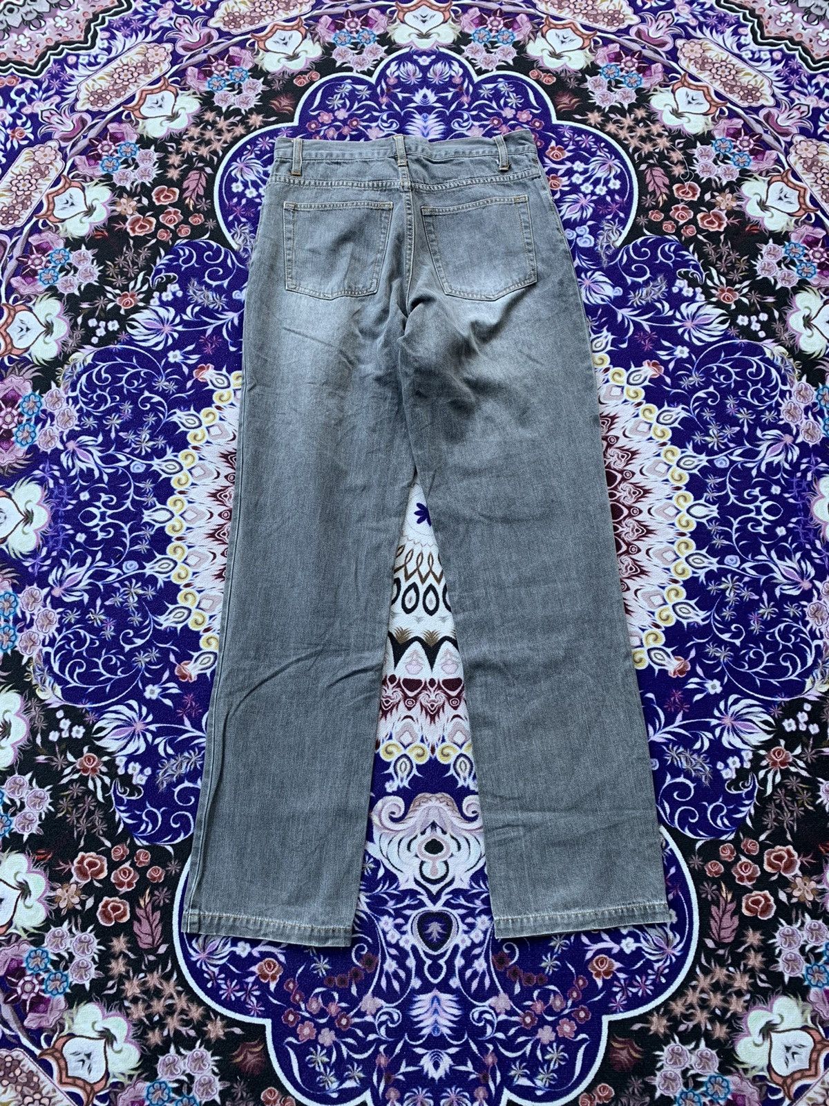 If Six Was Nine Japanese Brand Distressed Denim Size US 30 / EU 46 - 4 Thumbnail