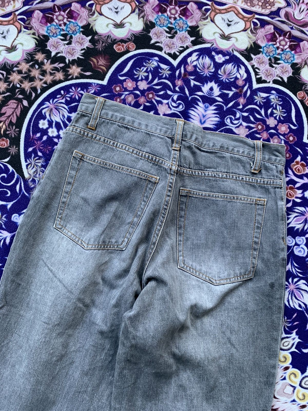 If Six Was Nine Japanese Brand Distressed Denim Size US 30 / EU 46 - 6 Thumbnail