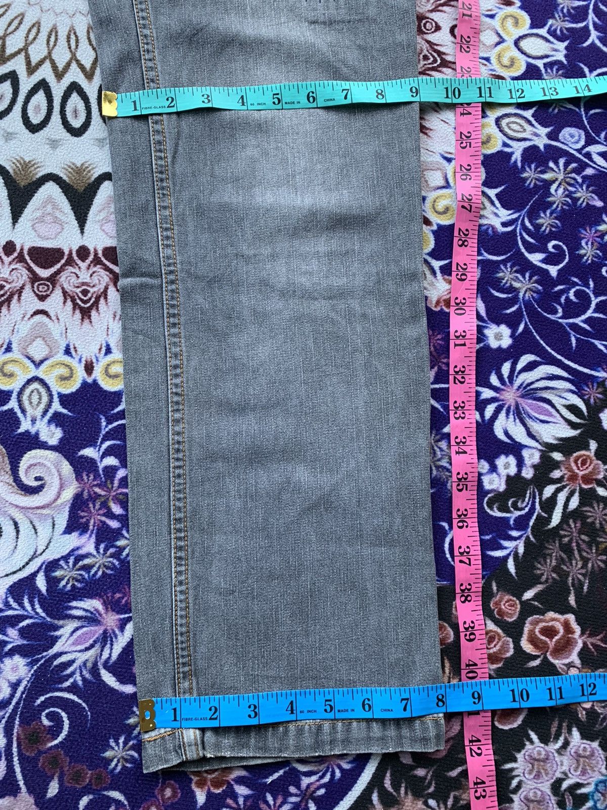 If Six Was Nine Japanese Brand Distressed Denim Size US 30 / EU 46 - 9 Thumbnail