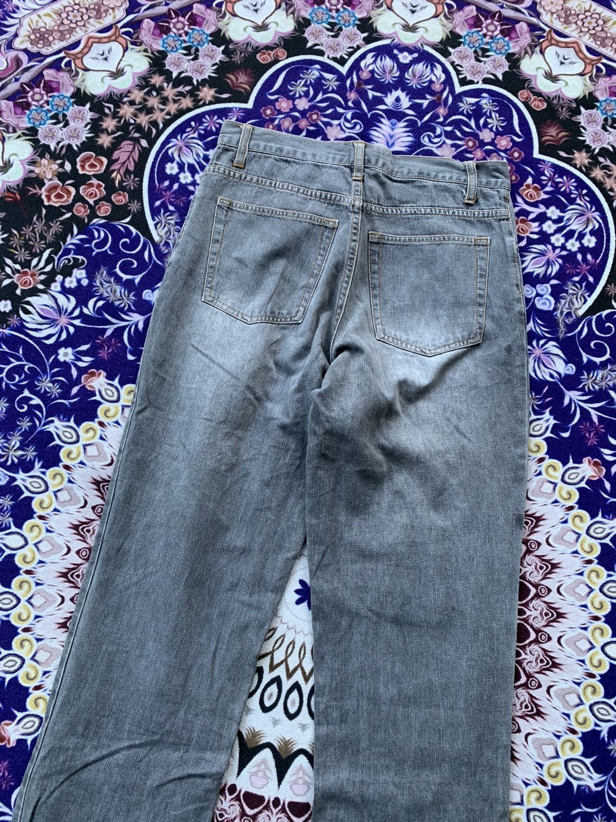 If Six Was Nine Japanese Brand Distressed Denim Size US 30 / EU 46 - 5 Thumbnail