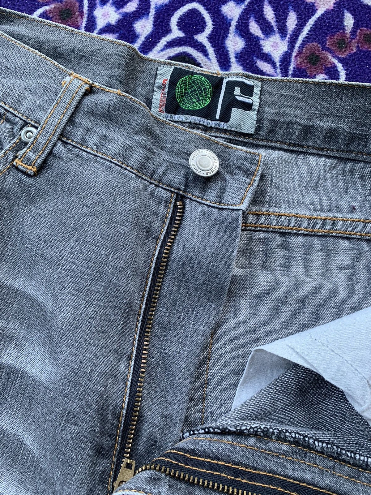 If Six Was Nine Japanese Brand Distressed Denim Size US 30 / EU 46 - 2 Thumbnail
