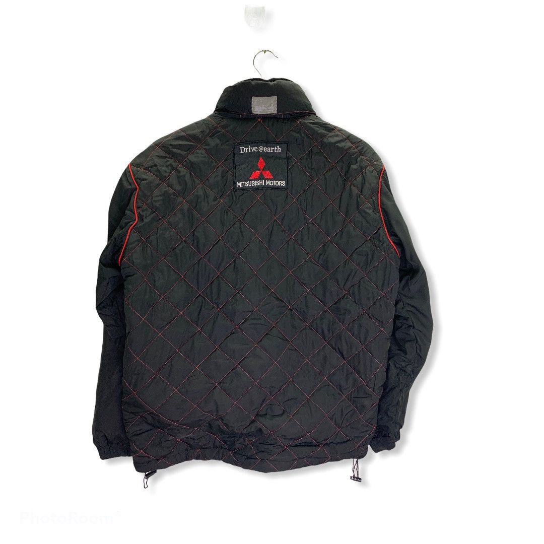 Vintage Mitsubishi Motors Quilted Jacket Menswear