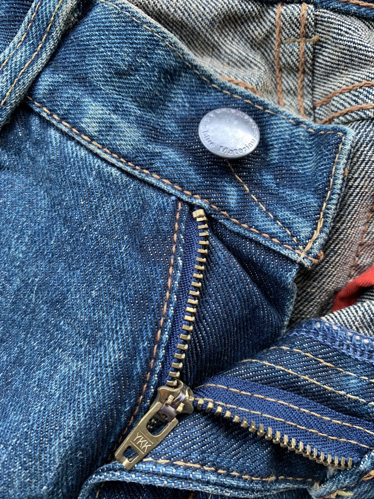 Japanese Brand Dun a Dix Flare Denim Size US 26 / EU 42 - 3 Thumbnail