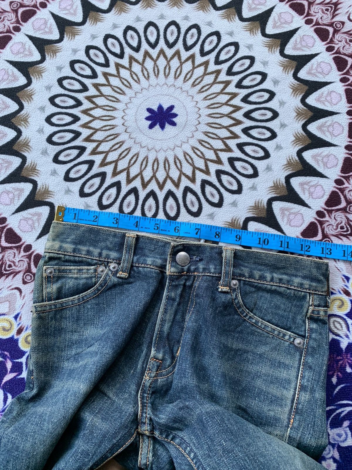 Japanese Brand Dun a Dix Flare Denim Size US 26 / EU 42 - 12 Thumbnail