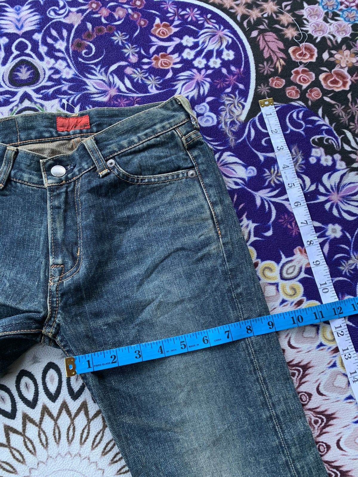 Japanese Brand Dun a Dix Flare Denim Size US 26 / EU 42 - 13 Thumbnail
