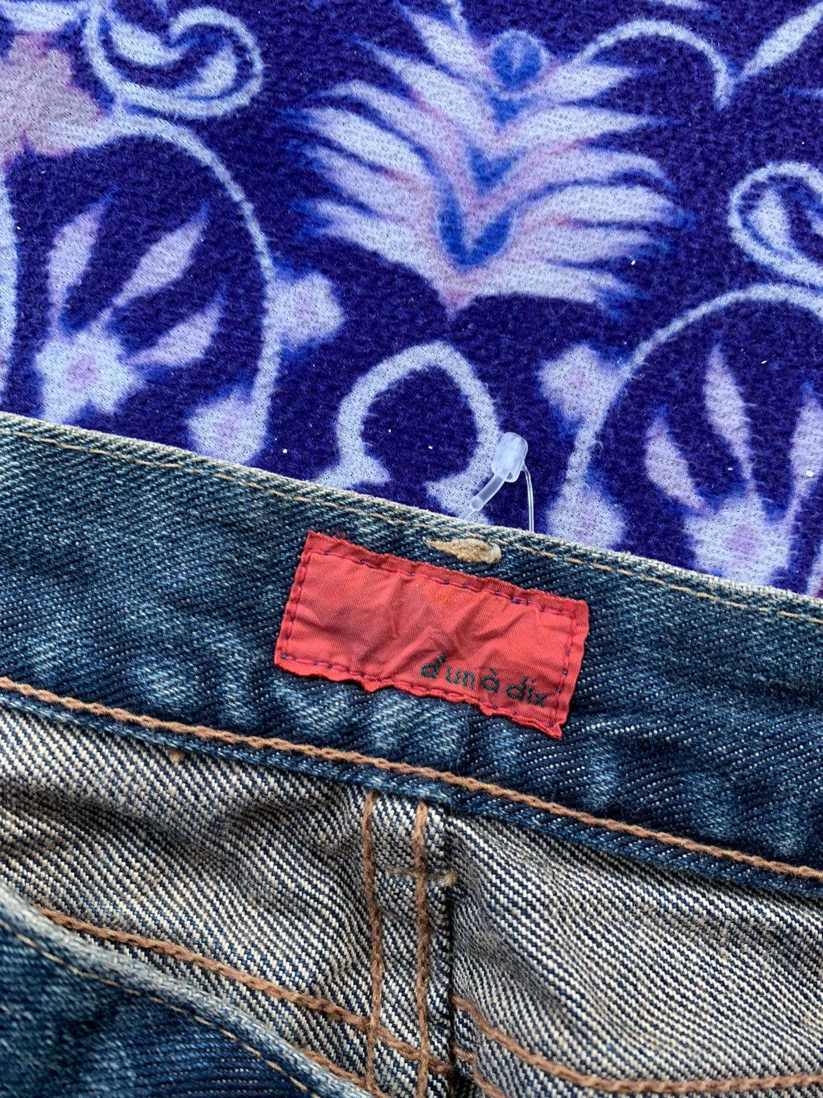 Japanese Brand Dun a Dix Flare Denim Size US 26 / EU 42 - 4 Thumbnail