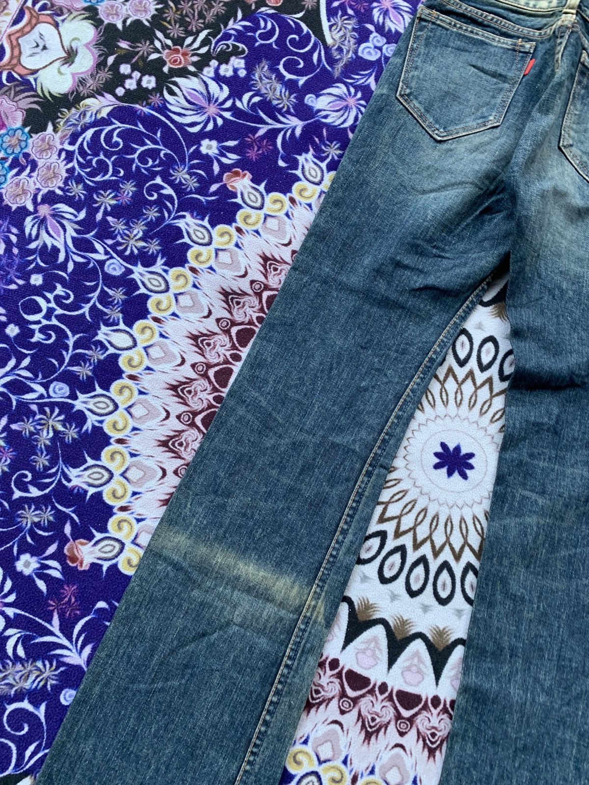 Japanese Brand Dun a Dix Flare Denim Size US 26 / EU 42 - 8 Thumbnail