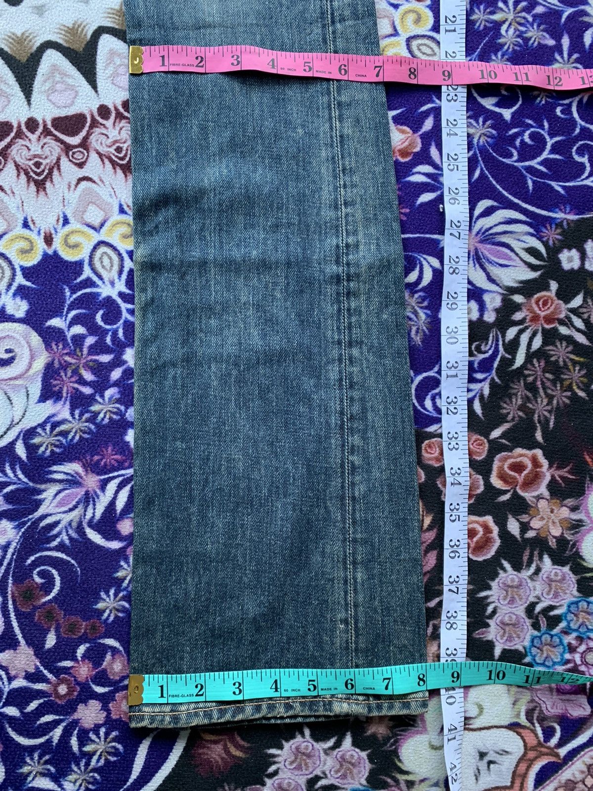 Japanese Brand Dun a Dix Flare Denim Size US 26 / EU 42 - 14 Thumbnail